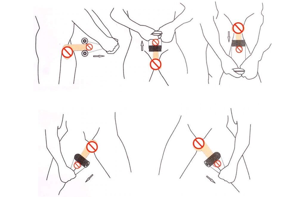 jelqing per l'ingrandimento del pene